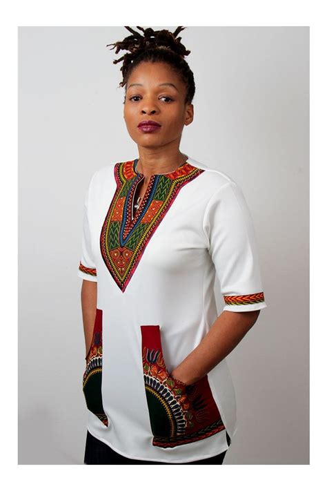 dashiki women's top